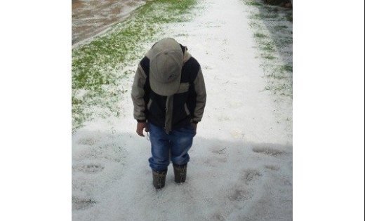 ФОТО: Неожиданно. В Айзпутский край пришла зима?