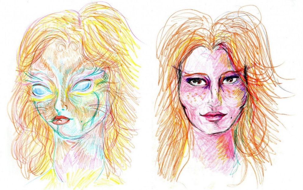 Skābes 'trips': pašportreti, kas zīmēti LSD halucināciju iespaidā