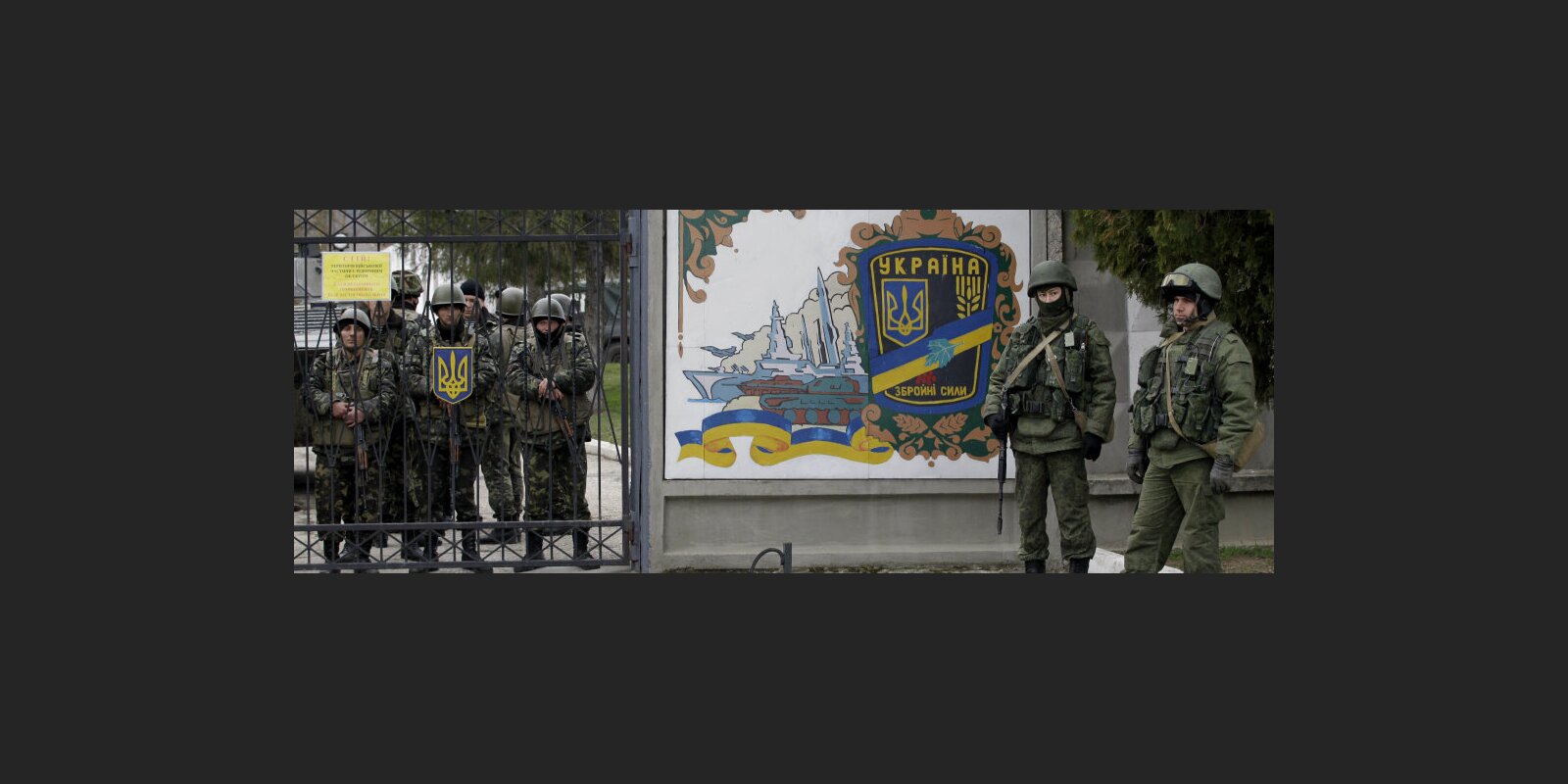 Krimas okupācija: tilts, 'zaļie cilvēciņi', meli un Džamalas uzvara