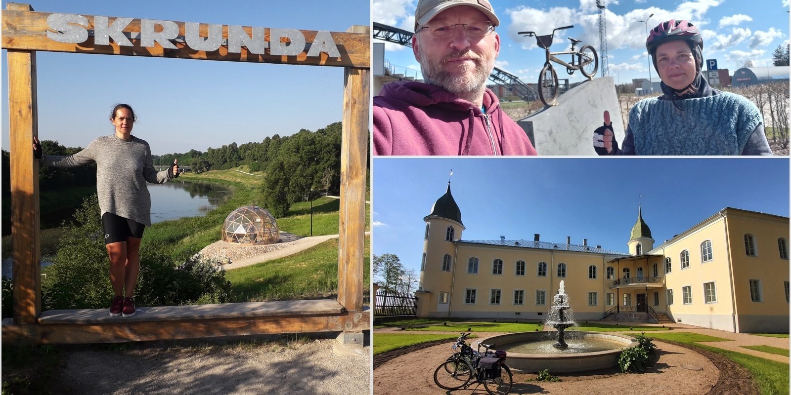 38 дней и все 78 городов Латвии: велосипедное приключение Бригиты и Андриса