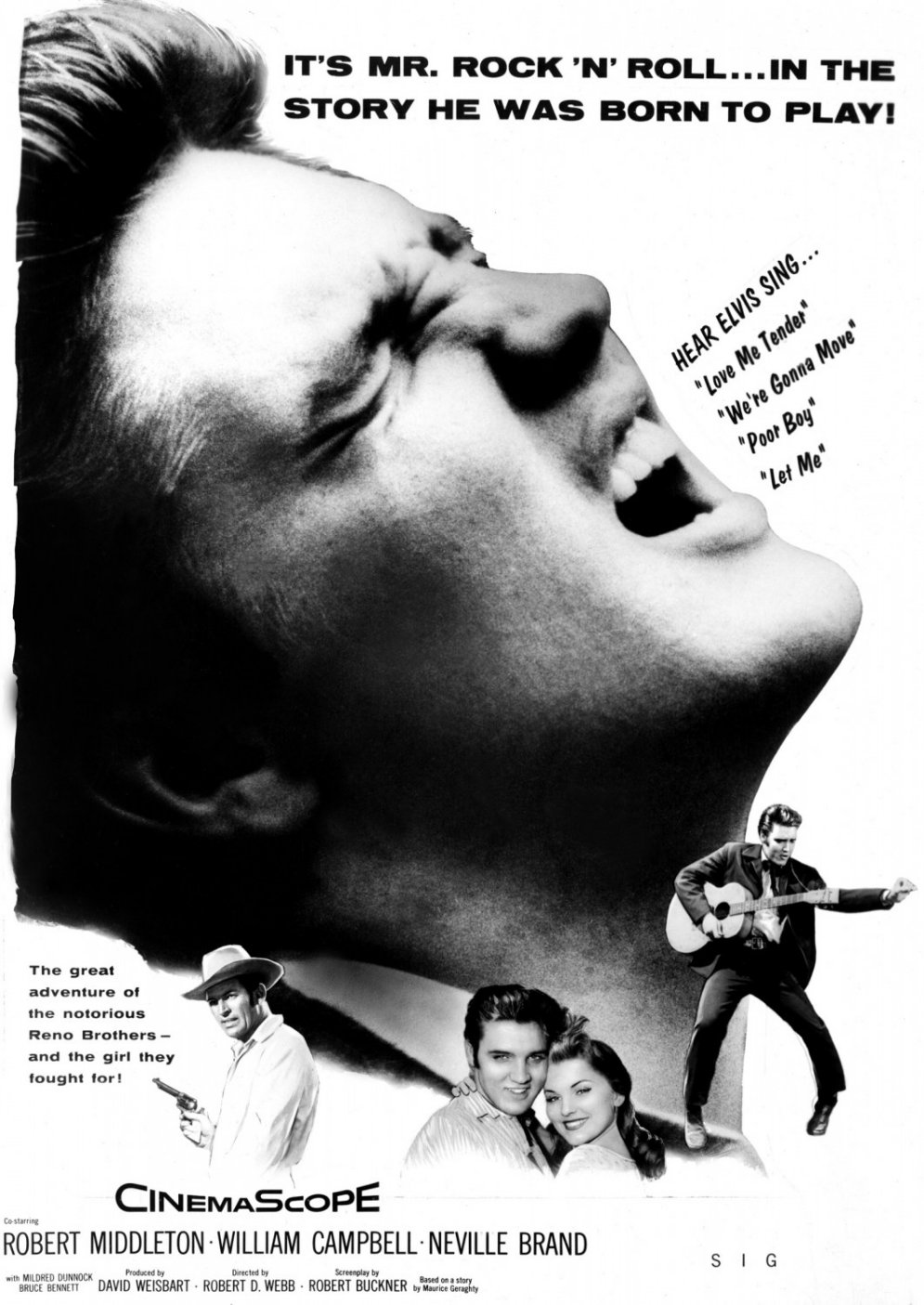 Arhīva foto: Elvisa Preslija pirmā kinoloma