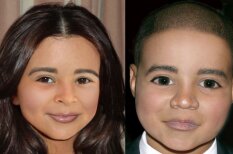 Mākslīgi modelētas sejas: kā izskatīsies slavenību bērni