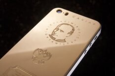 Золотой iPhone c ликом Владимира Путина - лучший подарок для патриота России