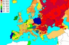 Без пива, счастья, солнца и неандертальцев: грустная Латвия на 30 картах Европы