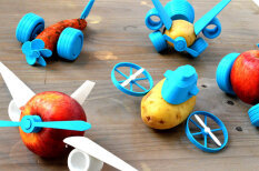 Сделай сам: скачиваемый набор из 14 вещей превращает овощи в веселые игрушки