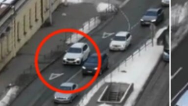 Video: Policija ar drona palīdzību Rīgā pieķer 11 agresīvos braucējus