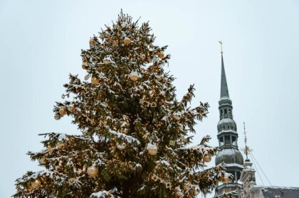 Центральное рождественское освещение обойдется Риге в 204 000 евро