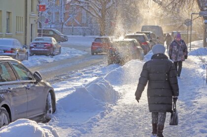 Ночью на востоке Латвии ожидается продолжительный снегопад, среда будет облачной