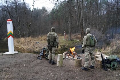 Волонтеры сообщают о смерти нелегального мигранта на территории Литвы