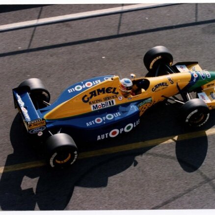 Izsolīs 'Benetton' formulu, kurā Šūmahers izcīnīja savu pirmo F-1 titulu