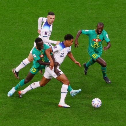 В 1/8 финала чемпионата мира по футболу Англия преподала урок Сенегалу