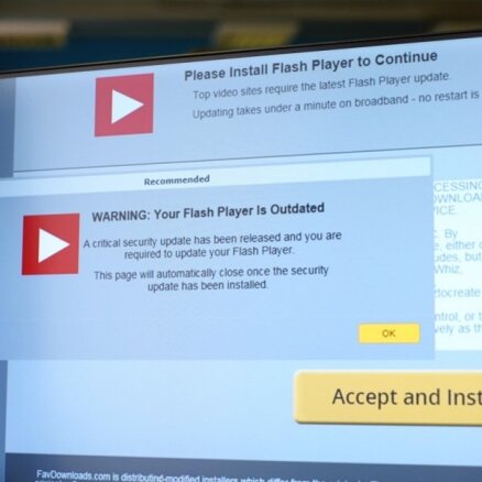 Aicina uzmanīties – viltus 'Adobe' atjauninājumi inficē datorus ar ļaunatūru