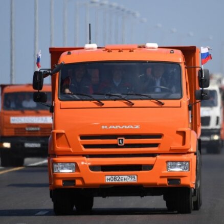 ASV pauž nosodījumu par tilta atklāšanu starp Krieviju un okupēto Krimu