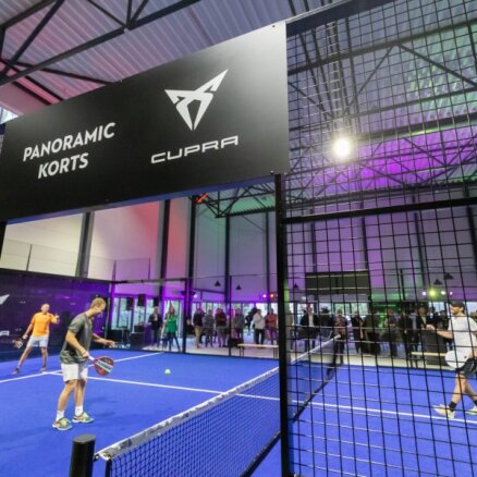 Mārupē durvis vēris mūsdienīgākais 'padel' tenisa klubs Baltijā