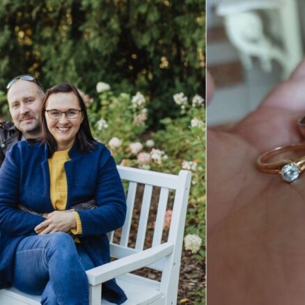 Ziedojot ukraiņiem, Baloži atgūst trīs gadus pazudušu laulību gredzenu