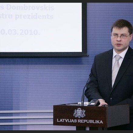 Dombrovskis: ir īstais brīdis likt jaunus pamatus valsts attīstībai