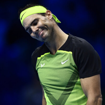 Nadalam jau otrā neveiksme ATP sezonas finālturnīrā