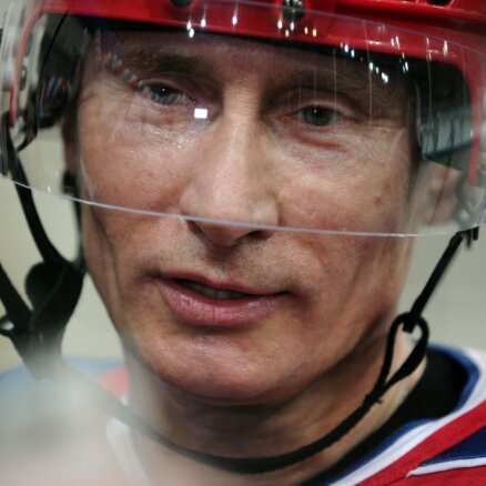 Putins sola augstākās klases pasaules čempionātu hokejā