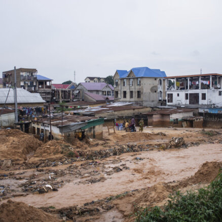 Plūdos Kongo DR dzīvību zaudējuši vismaz 120 cilvēki