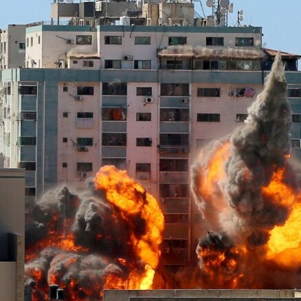 'Sveiki, jūsu māju uzspridzinās' jeb kurš nogalina civiliedzīvotājus Gazā?