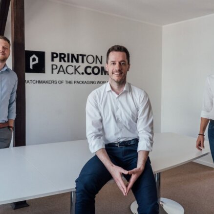 Latvijas jaunuzņēmums 'PrintOnPack.com' piesaistījis 450 000 eiro investīcijas