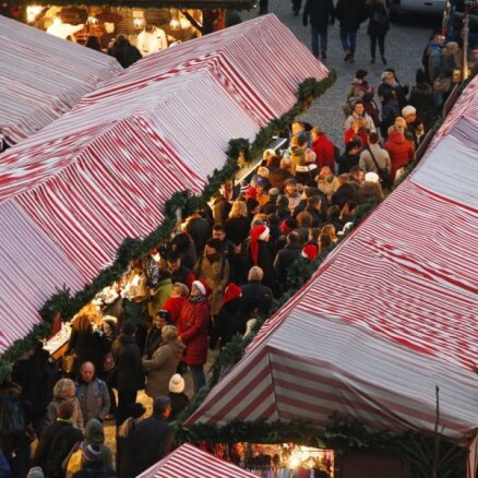 Skats kā no pasakas – Nirnbergas Ziemassvētku tirdziņš pulcē tūkstošus