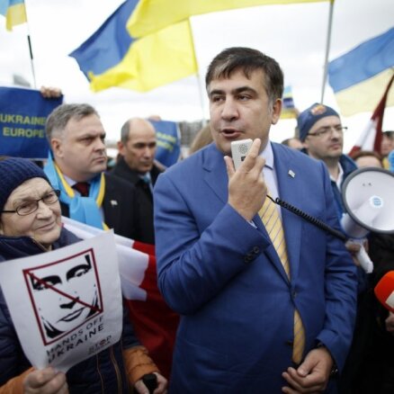 Saakašvili iecelts par Odesas apgabala gubernatoru