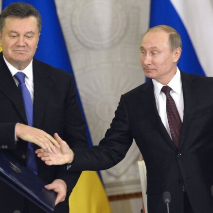 Krievija Janukoviču Ukrainai neizdos