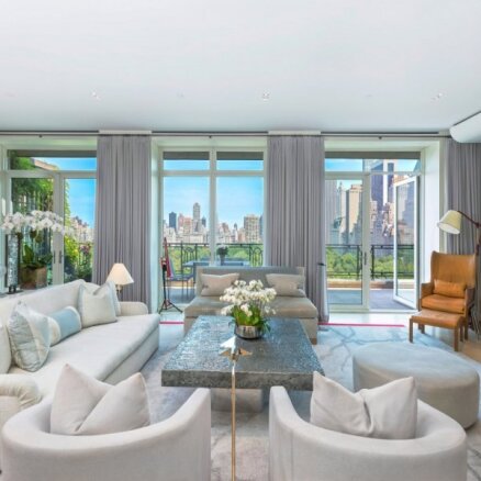 Foto: Dzīvoklis 56 miljonu vērtībā ar skatu uz Ņujorkas mūriem