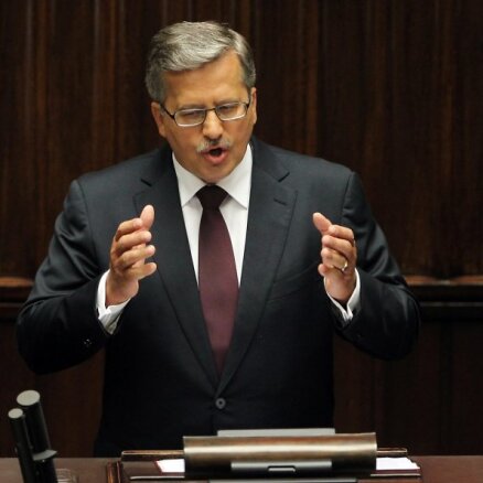 Ukrainai ir vajadzīgs 'jauns Māršala plāns', uzskata Polijas prezidents