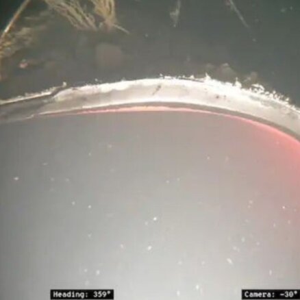 Eksplozijās iznīcināti 50 metri 'Nord Stream 1', liecina zemūdens video