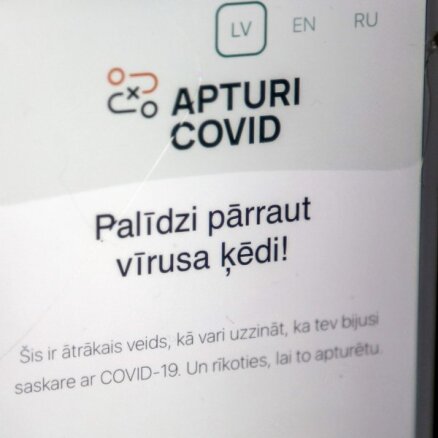 Mājsaimniecībā kontaktus nefiksē: SPKC par iedzīvotāju problēmām ar lietotni 'Apturi Covid'