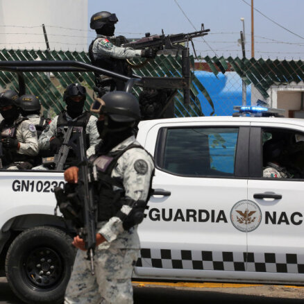Meksiku satricina plašs gangsteru grupējumu radīts vardarbības uzliesmojums