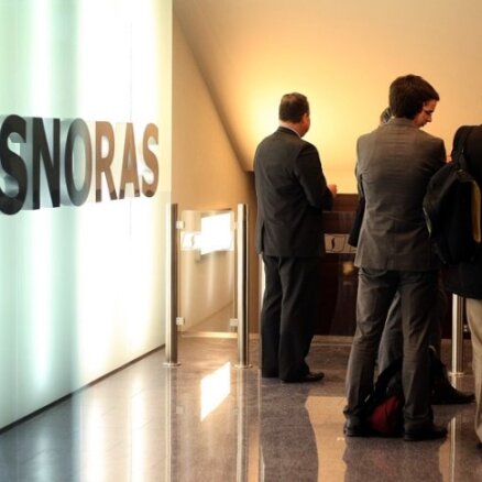 Lietuvas valdība nacionalizēs banku 'Snoras '; Ģenerālprokuratūra sākusi bankas bijušo vadītāju darbības pārbaudi (19:20)