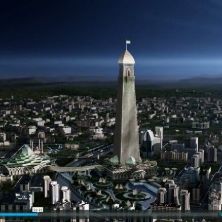 Groznijā būvēs gigantisku debesskrāpi