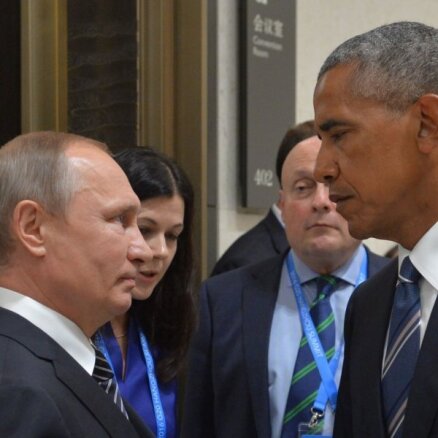 Putins ir labāks līderis nekā Obama, pārliecināts Tramps