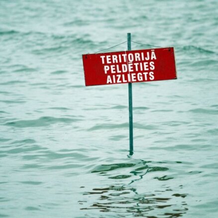 Из-за плохой воды Инспекция здоровья запретила купание у Румбулы