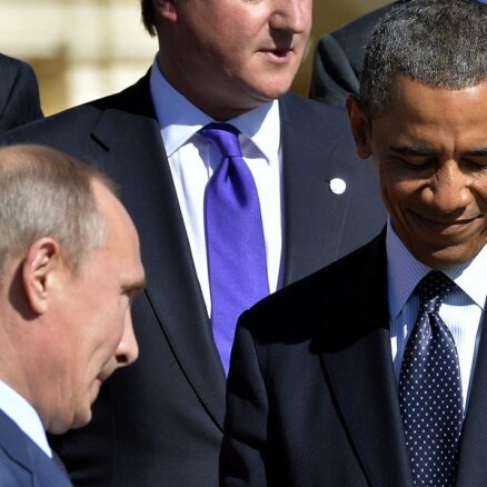 Obamas un Putina telefonsaruna ilgst pusotru stundu; Putins nepiekāpjas
