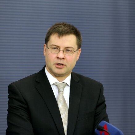 Домбровскис: ответственность за инциденты 16 марта должна взять на себя дума
