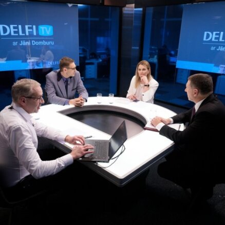 'Delfi TV ar Jāni Domburu': Jēkabsone-Žogota, Vējonis, Cipruss: kuram jāvada LBS? Pilns ieraksts