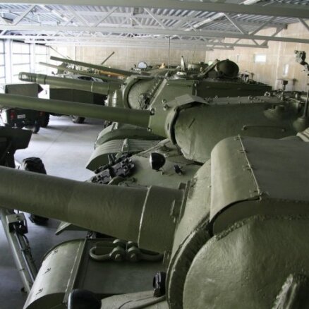 А вы были в единственном в Латвии музее бронетехники?