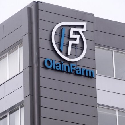 Čehijas 'Black Duck Invest' informējusi par nodomu iegādāties 'Olainfarm' akcijas