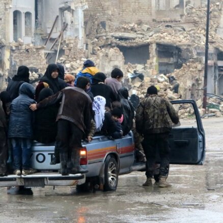 Боевики попытались прорваться из Алеппо