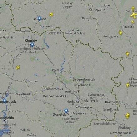 Lidsabiedrības paziņo par lidojumu pārtraukšanu virs konflikta reģiona Ukrainā