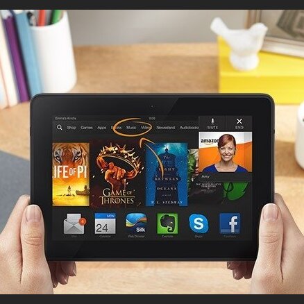 'Amazon' atjauno 'Kindle' planšetdatorus