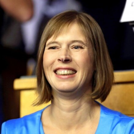 Par Igaunijas prezidenti ievēl Kersti Kaljulaidu