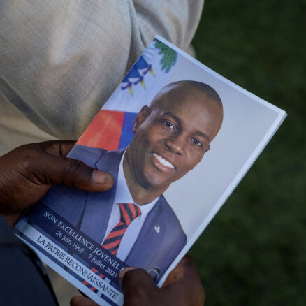 ASV arestējušas četras personas saistībā ar Haiti prezidenta nogalināšanu