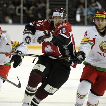 Хоккеисты Латвии взяли реванш у сборной Беларуси