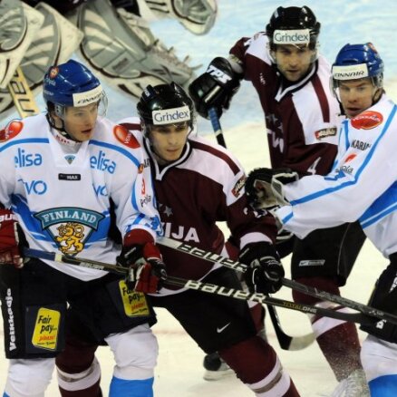 Сборная Латвии завершает чемпионат матчем с финнами
