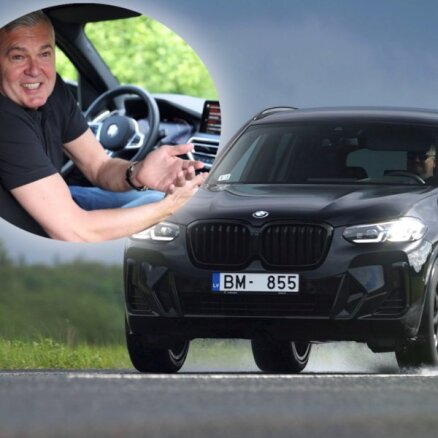Video: Ainars Bagatskis izmēģina modernizēto 'BMW X3'